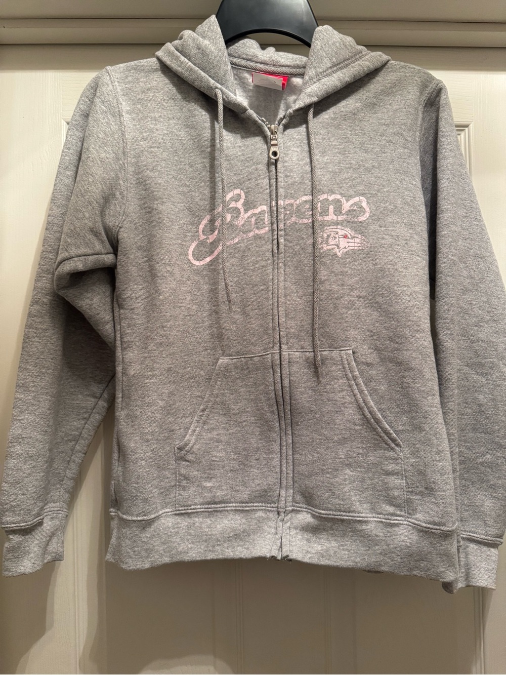 NFL For Her Baltimore Ravens Full Zip Hoodie